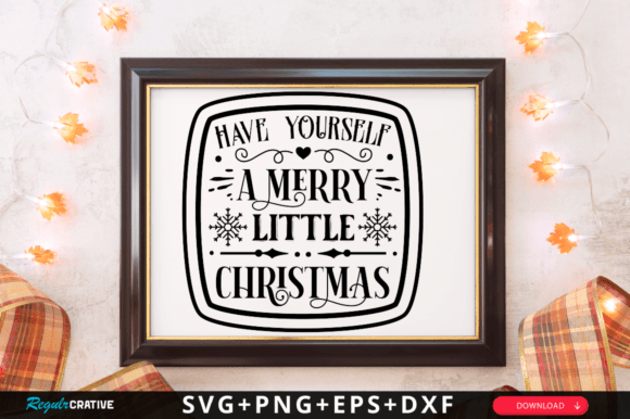 Have Yourself a Merry SVG Design for Crafts and Graphics