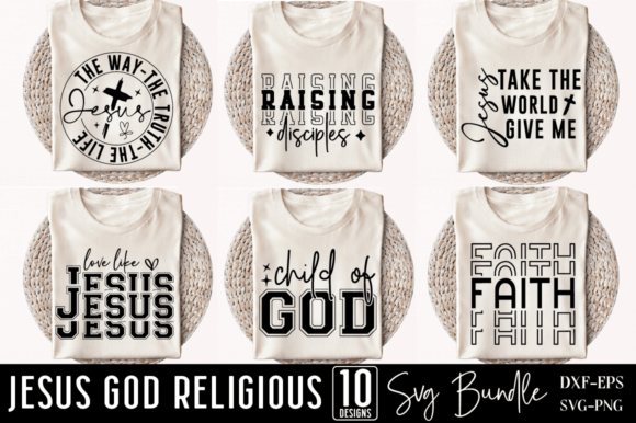 Jesus God Religious SVG PNG Bundle Review