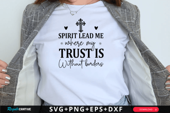 Spirit Lead Me Where My Trust is Without - A Christmas Graphic for Blogs and Websites