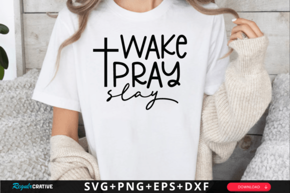 Wake Pray Slay SVG Design Review